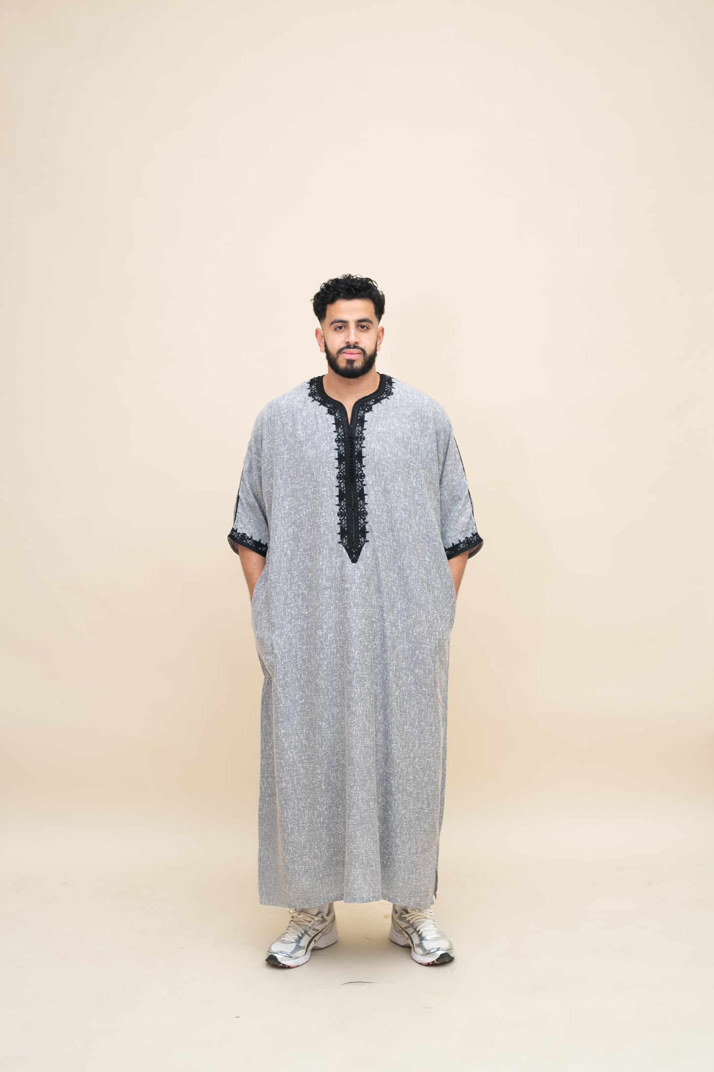 Ash Noir Linen